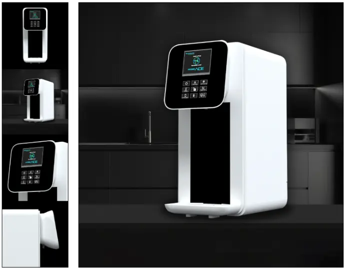White Hydrogen Water Generator front view